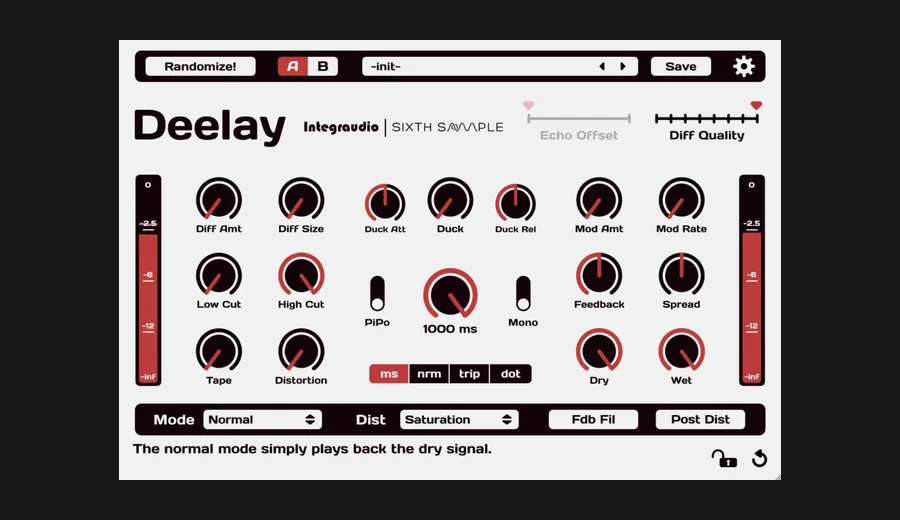 Sixth Sample Deelay interface