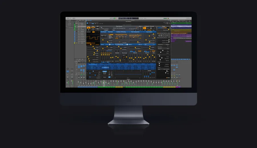 Surge XT hybrid synthesizer interface